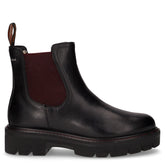 Stivaletto beatles in pelle nero - Scarpe Donna | Boscaini Scarpe