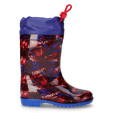 Stivaletto da pioggia in gomma con luci bambino rosso blu | Boscaini Scarpe
