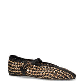 Ballerina traforata black goat | Boscaini Scarpe