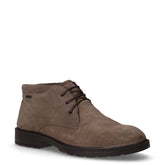 Polacchino in pelle scamosciata Gore-Tex fango scuro | Boscaini Scarpe