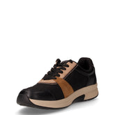 Sneaker in pelle ed ecopelle nero marrone | Boscaini Scarpe