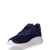 Flexfocus Modern sneaker in tessuto ed ecopelle bambino blu giallo | Boscaini Scarpe