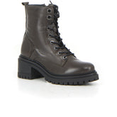 Anfibio con tacco kaki - Mid Season Sale Anfibi Donna | Boscaini Scarpe