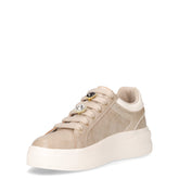 Sneaker in ecopelle beige | Boscaini Scarpe