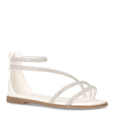 Sandalo da bambina con strass cristallo | Boscaini Scarpe