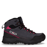 Myzar mid scarpa da trekking in pelle e tessuto grigio fuxia - Scarpe Trekking Donna | Boscaini Scarpe