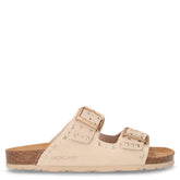 Sara ciabatta in pelle latte - GRUNLAND | Boscaini Scarpe