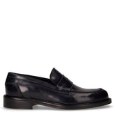 Mocassino in pelle blu - Mocassini Uomo | Boscaini Scarpe