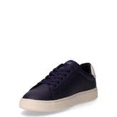 Sneaker in ecopelle bambino blu off white | Boscaini Scarpe
