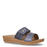 Ciabatta in ecopelle blu | Boscaini Scarpe