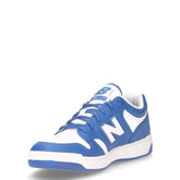 480 sneaker bambino in pelle blu agata bianco | Boscaini Scarpe