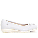 Ballerina camoscio argento - VALLEVERDE | Boscaini Scarpe