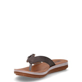 Infradito in ecopelle con fibbia nero | Boscaini Scarpe
