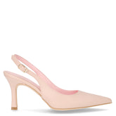 Décolleté slingback a punta in ecopelle blush - DU SIMON | Boscaini Scarpe