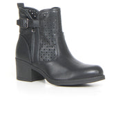 Tronchetto con zip black - Tronchetti Donna | Boscaini Scarpe