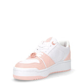 Sneaker in ecopelle bianco rosa | Boscaini Scarpe