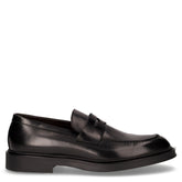 Mocassino in pelle nero - EXTON UOMO | Boscaini Scarpe