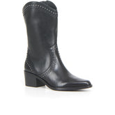 Stivaletto camperos con tacco black - Mid Season Sale Donna | Boscaini Scarpe