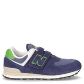 574 sneaker bambino in pelle navy - Scarpe Bambino | Boscaini Scarpe