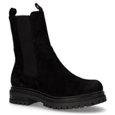 Stivaletto in tessuto con zip nero - Stivaletti Donna | Boscaini Scarpe