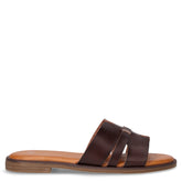 Ciabatta in ecopelle marrone | Boscaini Scarpe