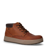 Polacchino sportivo in pelle marrone chiaro | Boscaini Scarpe