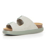 Noelle Chunky ciabatta sage | Boscaini Scarpe