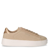 Leonard nbx sneaker in ecopelle beige | Boscaini Scarpe