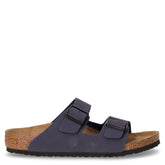 Arizona ciabatta da bambino in pelle navy | Boscaini Scarpe