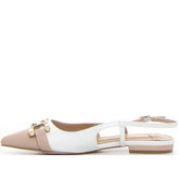 Décolleté slingback bassa nude - Slingback | Boscaini Scarpe