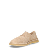 Stringata sportiva in pelle vaniglia | Boscaini Scarpe