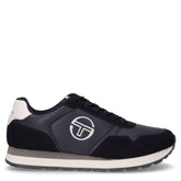 Mile Mix sneaker in ecopelle blu - Sneakers Uomo | Boscaini Scarpe