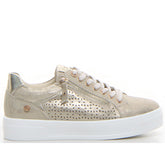 Sneaker con zip laterale gold - Winter Days Sneakers Donna | Boscaini Scarpe