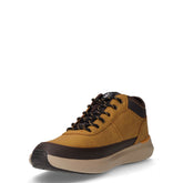 Neil polacchino in ecopelle e tessuto giallo marrone scuro | Boscaini Scarpe