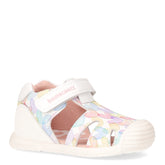 Sandalo a punta chiusa da bambina in pelle bianco - Scarpe Bambina | Boscaini Scarpe