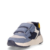 Flexyper sneaker in tessuto e pelle bambino cielo giallo | Boscaini Scarpe