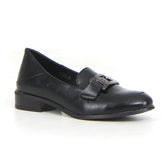 Mocassino con staffa nero - Mocassini Donna | Boscaini Scarpe