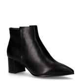 Tronchetto in ecopelle con zip nero | Boscaini Scarpe