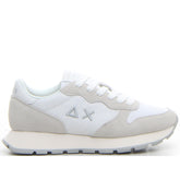 Ally Glitter Textile sneaker bianco - Mid Season Sale Sneakers Donna | Boscaini Scarpe