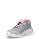 Sneaker bambina in tessuto ed ecopelle grigio | Boscaini Scarpe