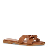 Ciabatta con fiocco in ecopelle cammello - TOO LIKE | Boscaini Scarpe