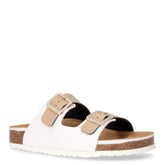 Ciabatta aperta in ecopelle sabbia - VALLEVERDE | Boscaini Scarpe