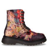 Anfibio in tessuto stampa fantasia nero multicolor | Boscaini Scarpe