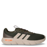 Cloudfoam Flex sneaker in tessuto ed ecopelle verde militare beige | Boscaini Scarpe