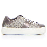 Sneaker con platform testa di moro - NERO GIARDINI | Boscaini Scarpe