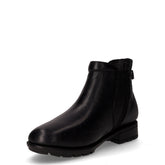 Stivaletto in pelle con zip nero | Boscaini Scarpe