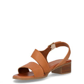 Sandalo con tacco brandy | Boscaini Scarpe
