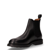 Stivaletto beatles in pelle nero | Boscaini Scarpe