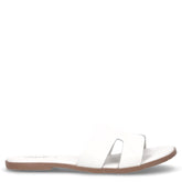 Ciabatta in pelle bianco | Boscaini Scarpe