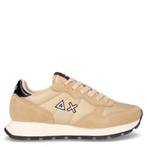 Ally Bright Nylon sneaker in pelle e tessuto oro - SUN68 | Boscaini Scarpe